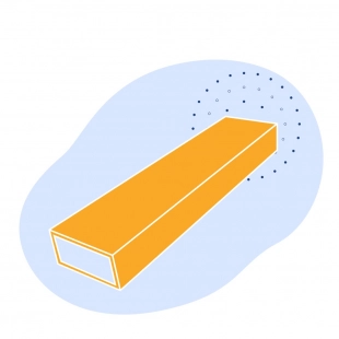 Труба стальная профильная прямоугольная 380х220х8 мм 09Г2С ГОСТ 32931-2015