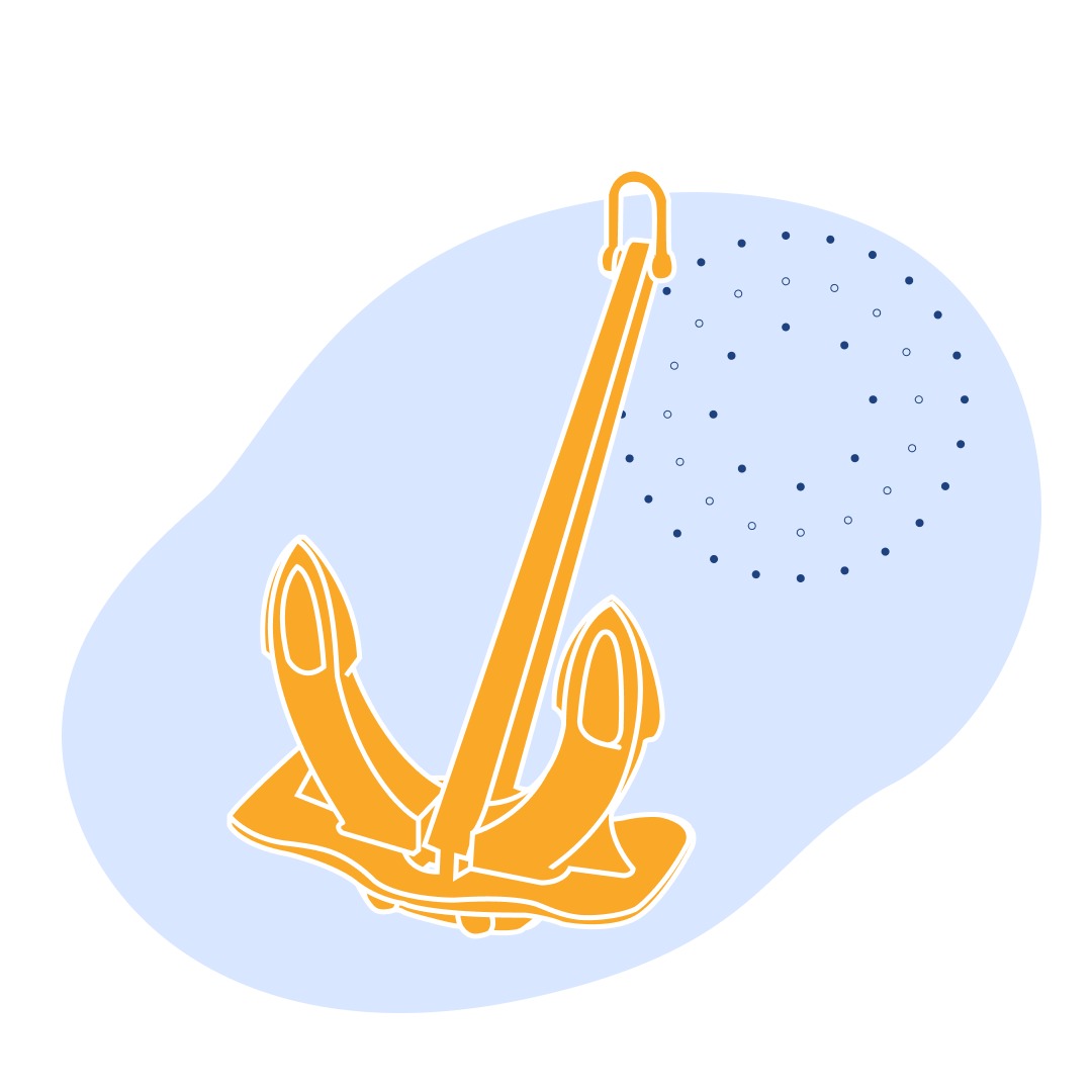 Якорь адмиралтейский 700 кг ГОСТ 760-74