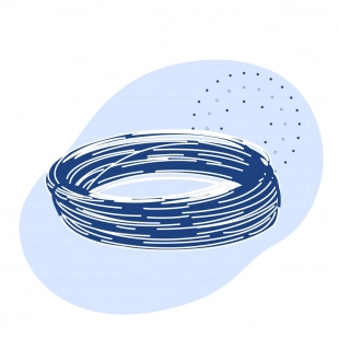 Кабель монтажный неэкранированный 7х0.5 мм2 МКШ многожильный